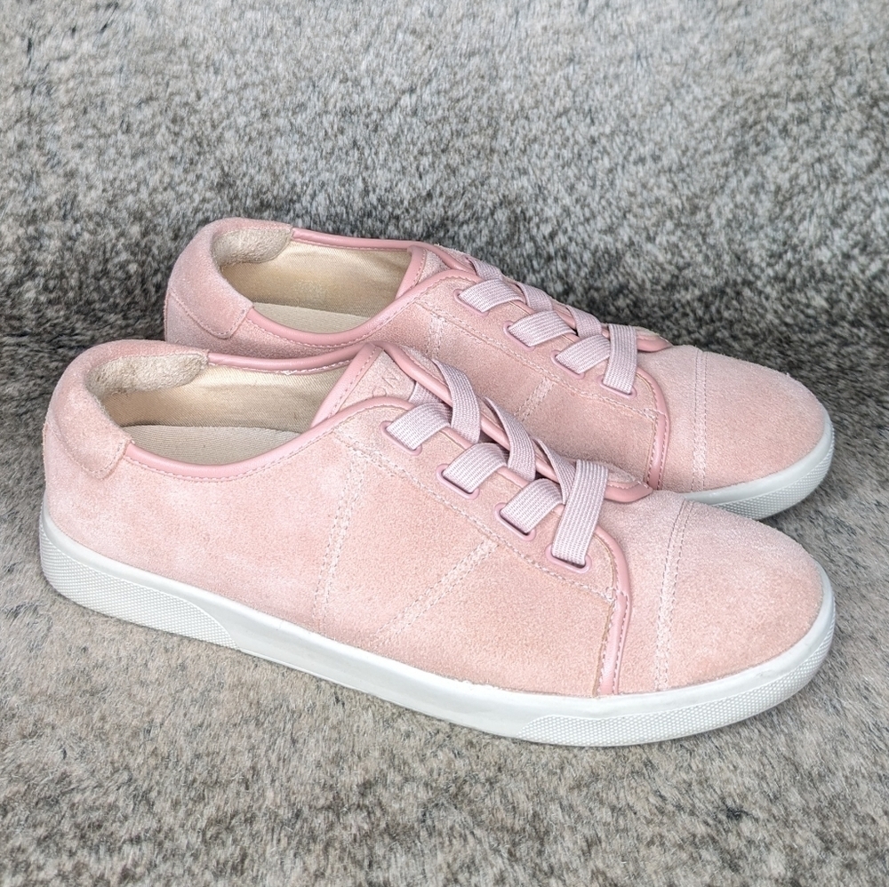 Vionic Jean Suede Slip On Sneaker Pink Women's 7 - Picture 4 of 13